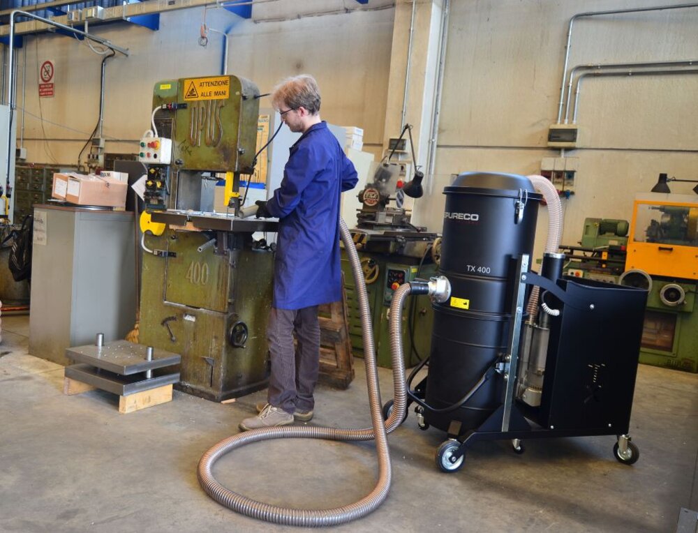 Industrial vacuum cleaner Depureco TX 400 S - 4 kW | 3-phase | BEAM