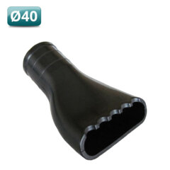 Schraap zuigmond rubber 40mm