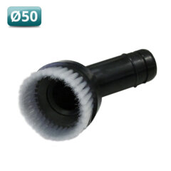 Stofzuigerborstel rond rubber 50mm