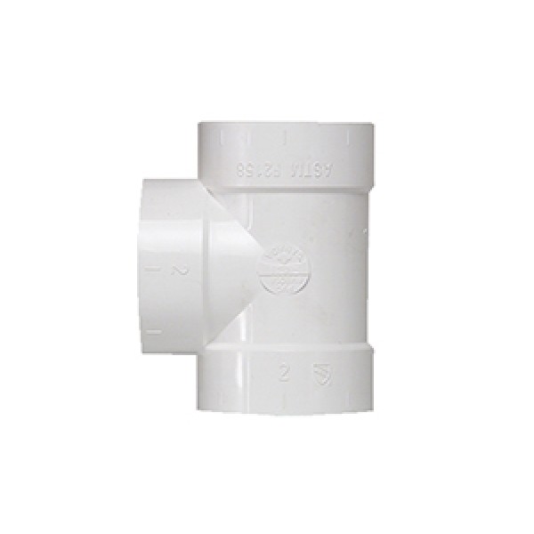 T-stuk 2" 90º (inbouwdoos)