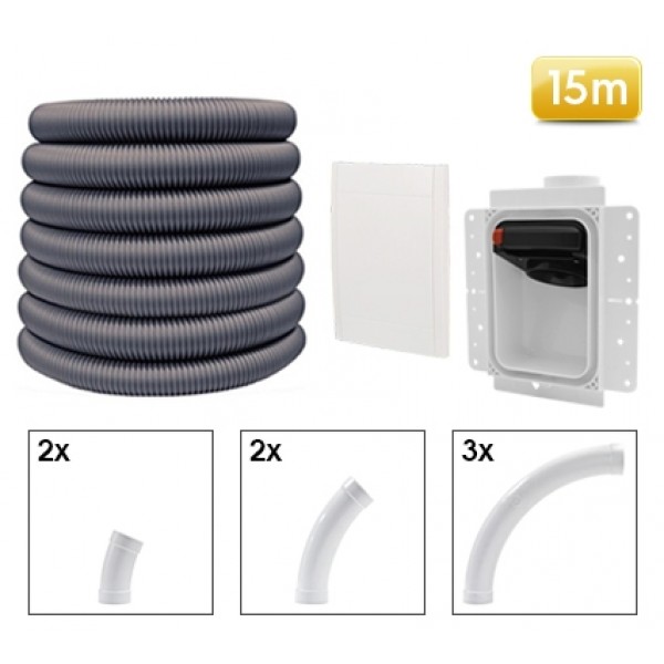 Retraflex 2 aansluitkit met 15 meter slang