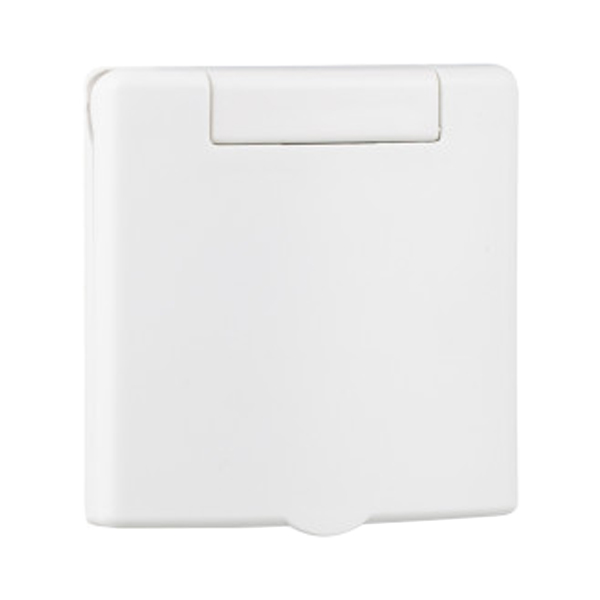 Stofzuigcontact Briljant vierkant wit