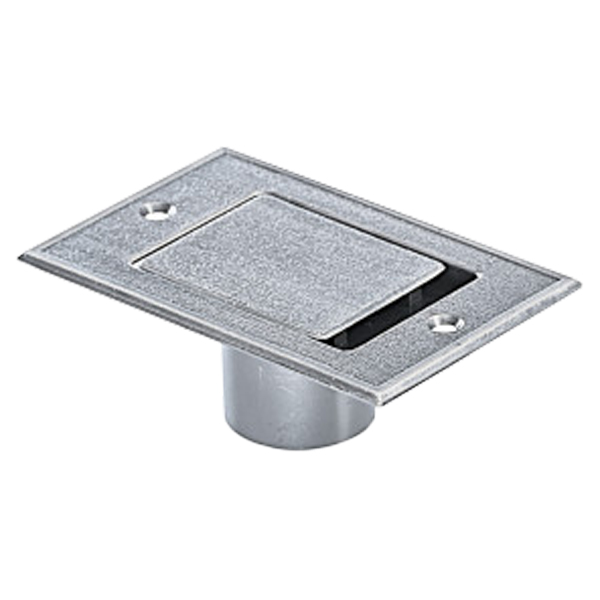 Stofzuigcontact BEAM vloer chroom