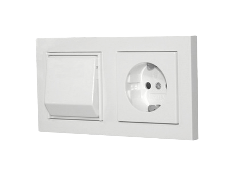 Stofzuigcontact Snoover mat wit