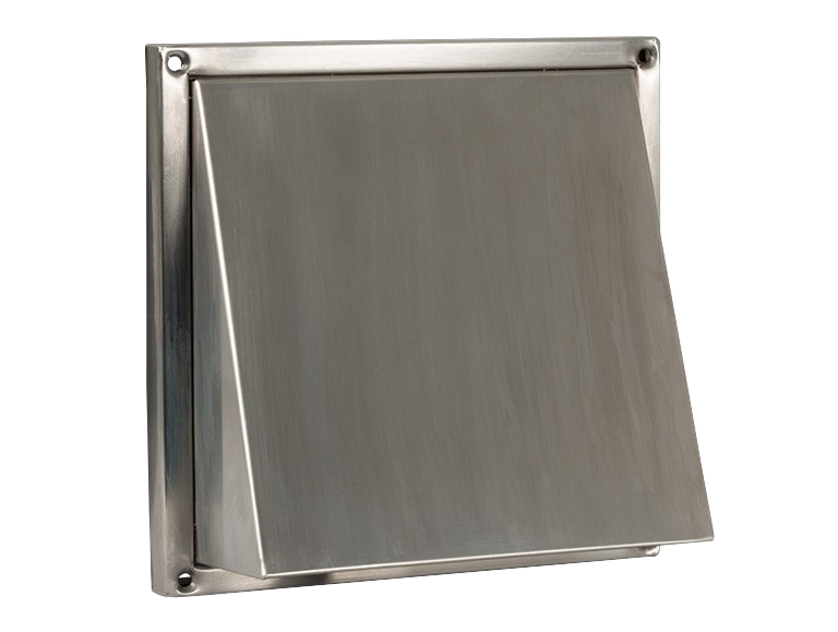 Gevel uitblaasrooster RVS