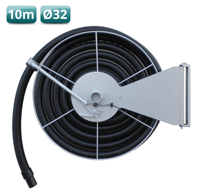 Slanghaspel met 32mm slang - 10 meter