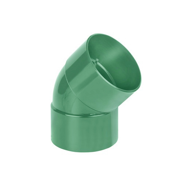 Bocht 45° 63mm 2x mof