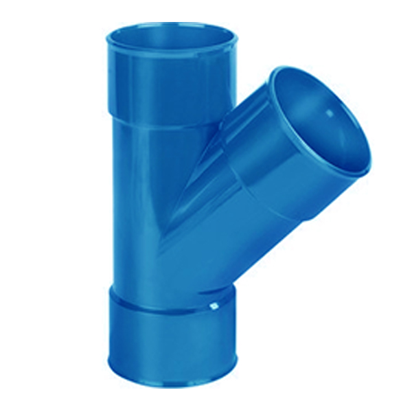 T-stuk 45º 80mm 3x mof