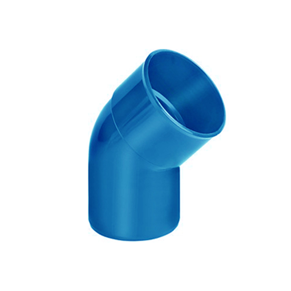 Bocht 45° 80mm spie/mof