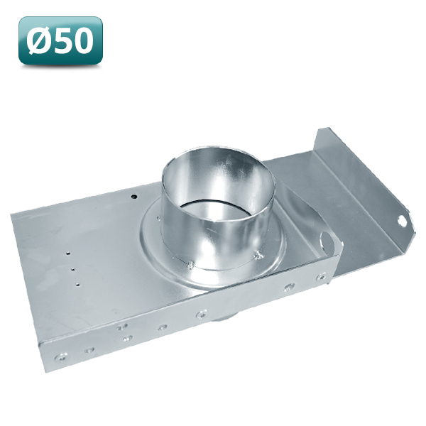 Leidingafsluiter handmatig 50mm