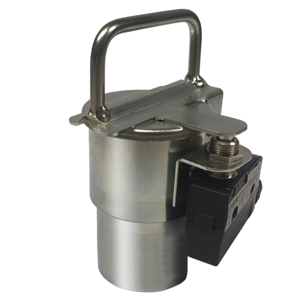 Stofcontact Opbouw Pro metaal met microswitch