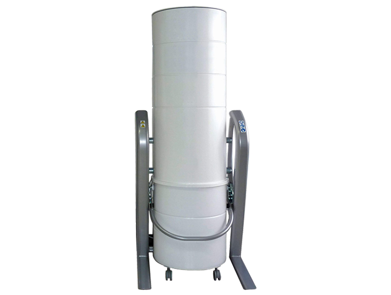 Voorafscheider met 120 liter opvangbak en zelfreinigend filter 6m2