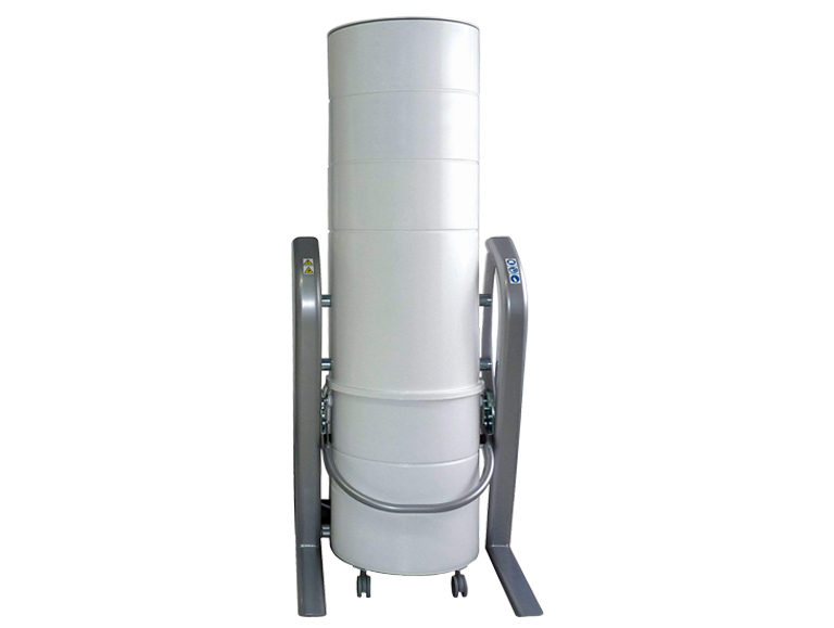 Voorafscheider met 90 liter opvangbak en zelfreinigend filter 4,3m2