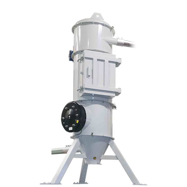 Voorafscheider met separate opvang en zelfreinigende filters 19m2