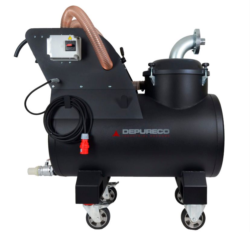 Industriële spanen en vloeistofzuiger RAM OIL 280 Draaistroom