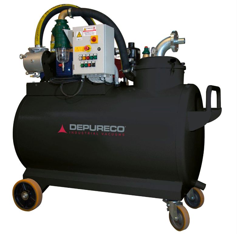 Industriële spanen en vloeistofzuiger RAM OIL 1000 AV