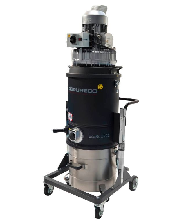 Industriële stofzuiger ECO65-Plus 4,0 kW ATEX Z22 II3D