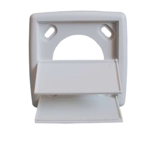 Gevel uitblaasklep basis - Wit