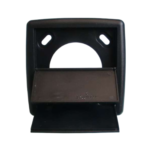 Gevel Uitblaasklep basis - Zwart