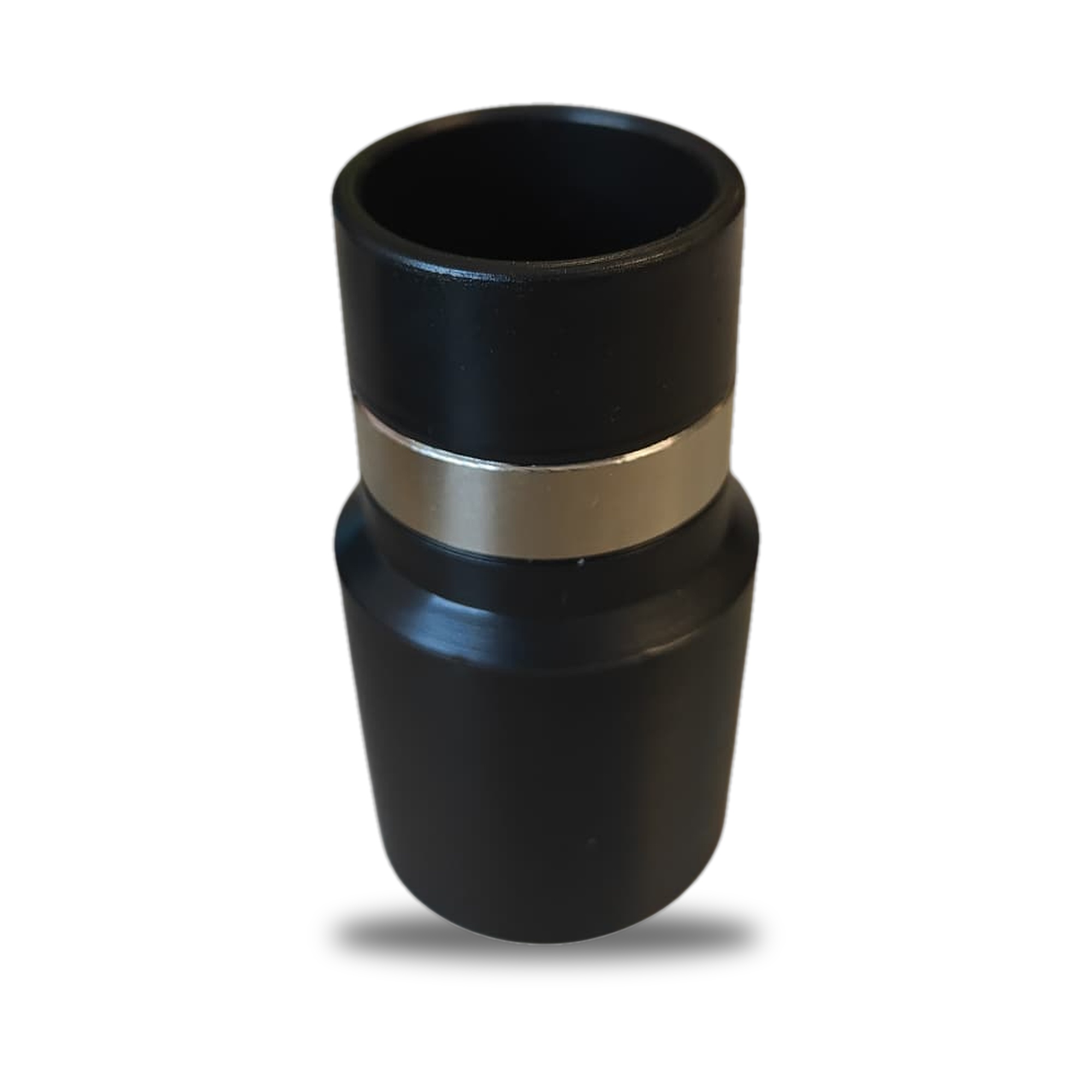 Slang eindmof met metalen ring